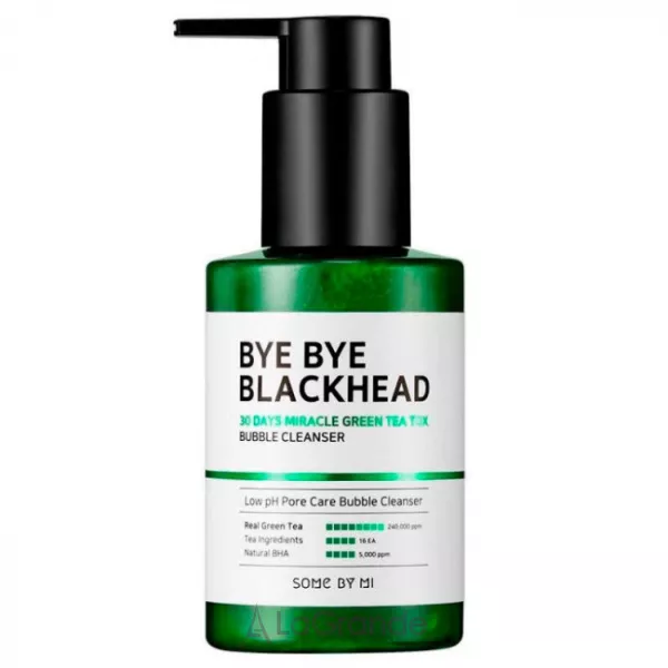 Some By Mi Blackhead 30Days Miracle Green Tea Tox Bubble Cleanser �����-����� �� ������ �����