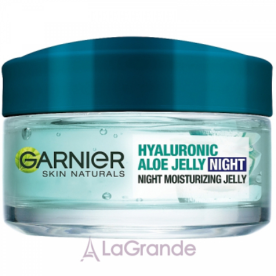 Garnier Skin Naturals Hyaluronic Aloe Night Jelly Moisturizer    -     