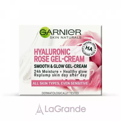 Garnier Skin Naturals Hyaluronic Rose-Gel Cream   -       