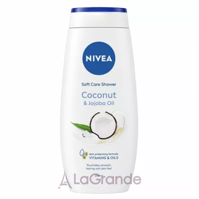 Nivea Coconut & Jojoba Oil Soft Care Shower -   