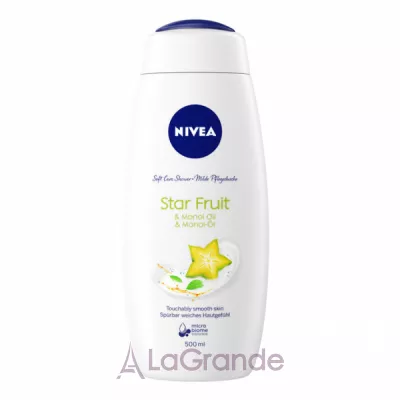 Nivea Star Fruit & Monoi Oil Care Shower -   