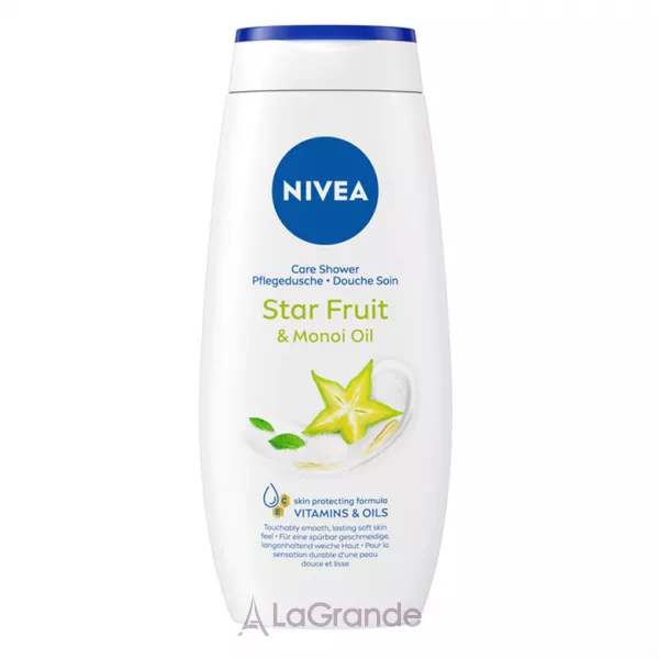 Nivea Star Fruit & Monoi Oil Care Shower ����-������ ��� ���� 