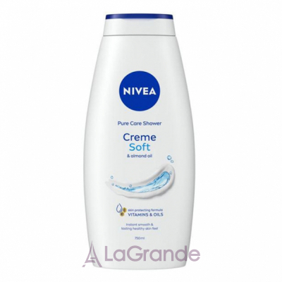 Nivea Creme Soft & Almond Oil Care Shower -       