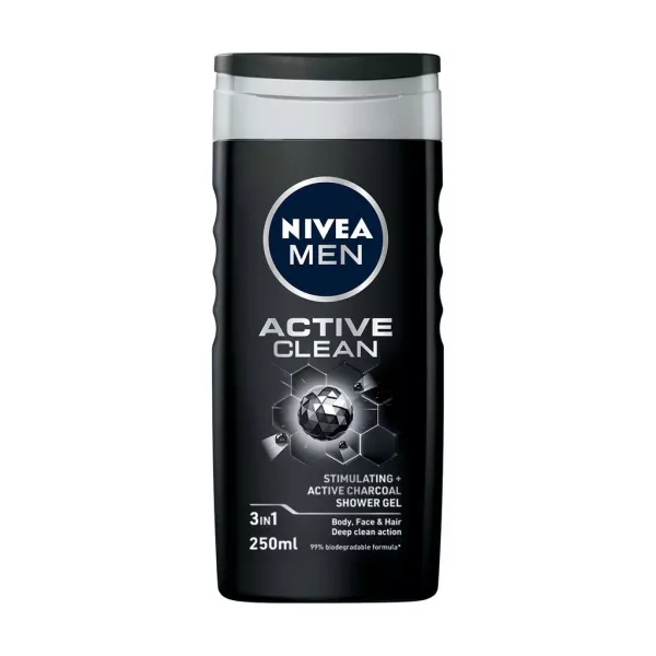 Nivea Men Active Clean Shower Gel ���� ��� ���� 