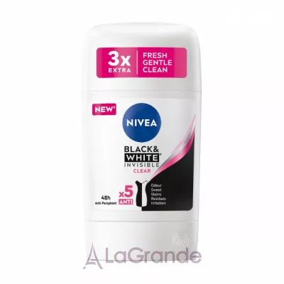 Nivea Black & White Invisible Clear  