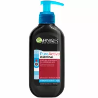 Garnier Pure Active Charcoal Cleansing Gel ������-��������� ���� ��� �������� � ������������� �����, ����������� ���������� ����