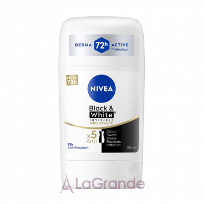 Nivea Black & White Invisible Silky Smooth - 