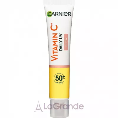 Garnier Skin Naturals Vitamin C Daily UV Glow SPF 50+      C     , SPF50+