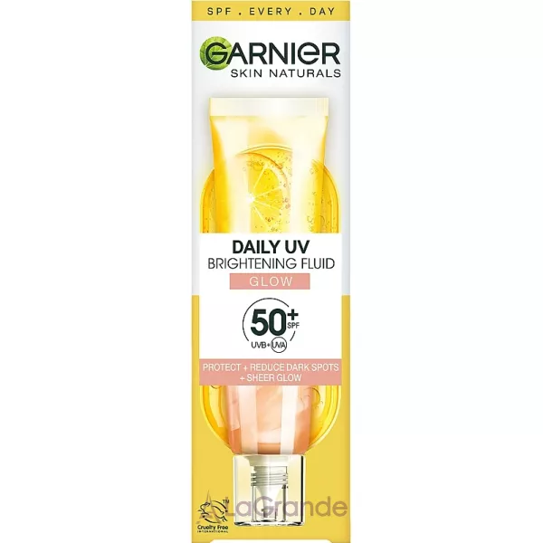 Garnier Skin Naturals Vitamin C Daily UV Glow SPF 50+ ������ ������������� ����� � ������� � ��� ������� ������ ��� �������, SPF50+