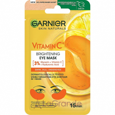 Garnier Skin Naturals Vitamin C Brightening Eye Mask               