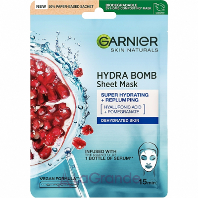 Garnier Skin Naturals Hydra Bomb Sheet Mask     