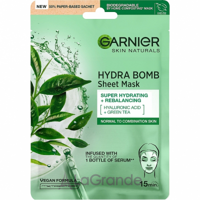 Garnier Skin Naturals Hydra Bomb Sheet Mask         -