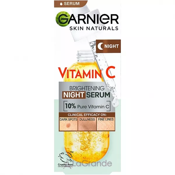 Garnier Skin Naturals Vitamin C Night Brightening Serum ͳ��� ��������� � ������� � ��� ��������� �������� ��������� ����, ������� �� ����������� ���� ���� �������