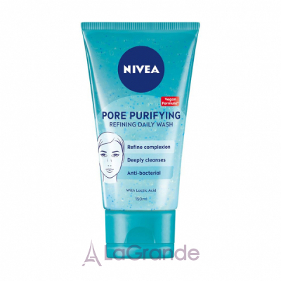 NIVEA Pore Purifyng Refining Daily Wash   -     