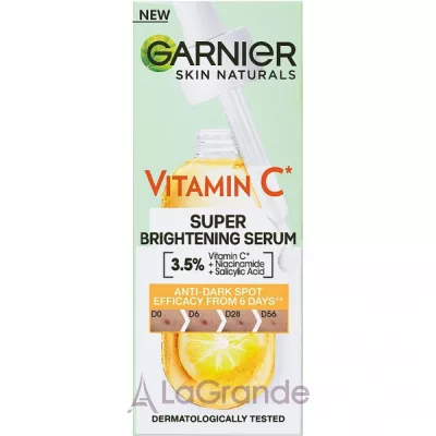 Garnier Skin Naturals Vitamin C Brightening Serum         ,      