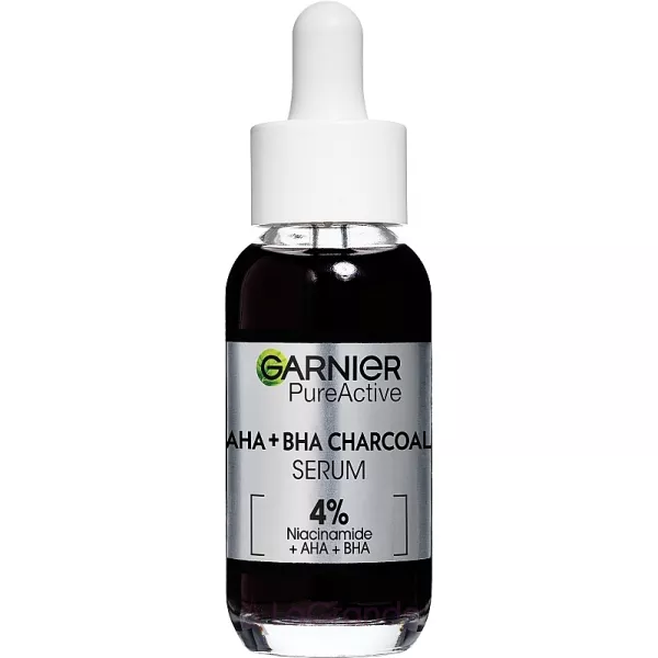 Garnier Pure Active AHA+BHA Charcoal Serum ���������-���� � ������� ����� ������� ���� �������