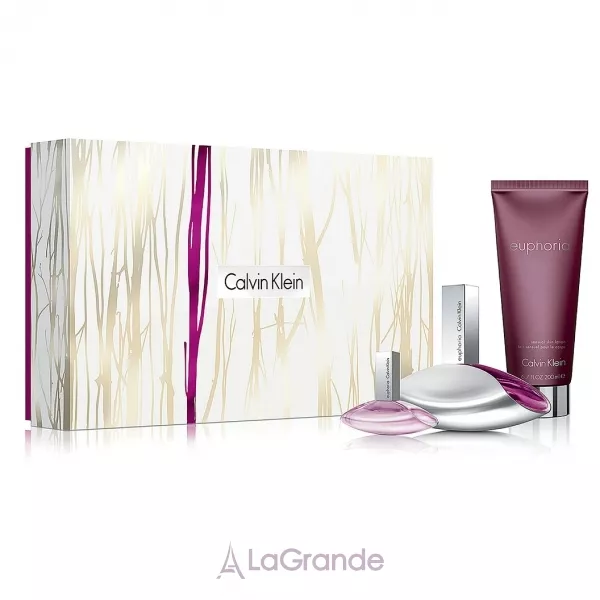 Calvin Klein Euphoria ���� (����������� ���� 100 �� + 15 �� + ������� ��� ��� 200 ��)