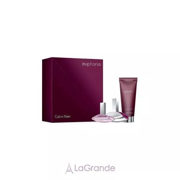 Calvin Klein Euphoria ���� (����������� ���� 100 �� + 15 �� + ������� ��� ��� 200 ��)