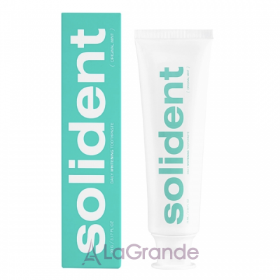 Solident Daily Whitening Toothpaste Original Mint     