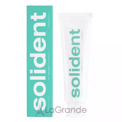 Solident Daily Whitening Toothpaste Original Mint     