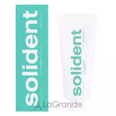 Solident Daily Whitening Toothpaste Original Mint     