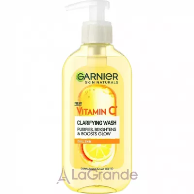 Garnier Skin Naturals Vitamin C Cleansing Gel           ,      