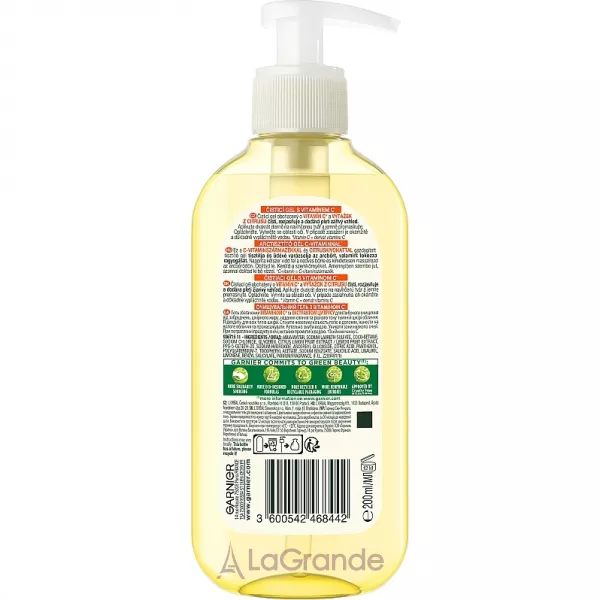 Garnier Skin Naturals Vitamin C Cleansing Gel ��������� ���� ��� �������� � ��������� � ��� ������� ���� ����, � �������� ������ � ������������ ����