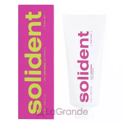 Solident Daily Whitening Toothpaste Peach Mint     