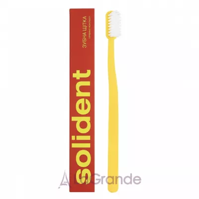 Solident Toothbrush Of Medium Hardness    