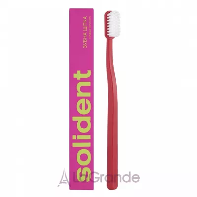 Solident Toothbrush Of Medium Hardness    