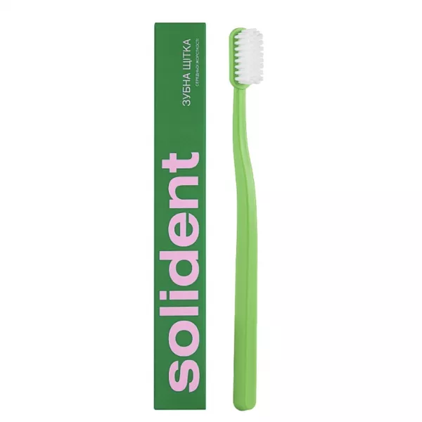 Solident Toothbrush Of Medium Hardness ������ ����� ������� ���������