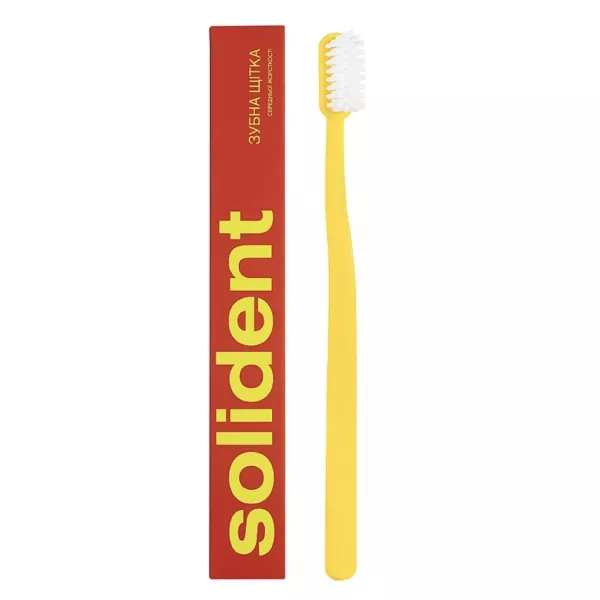 Solident Toothbrush Of Medium Hardness ������ ����� ������� ���������