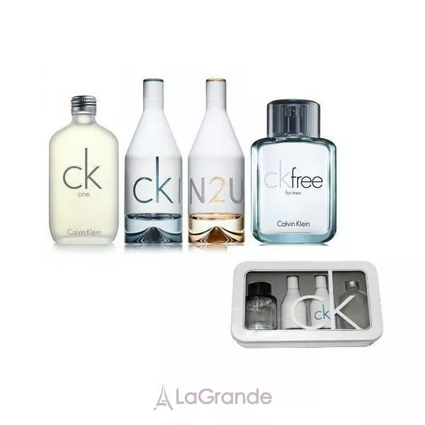 Calvin Klein CK IN2U Him ����� (��������� ���� CKfree 10 �� + ��������� ���� CKIN2U her 15�� + ��������� ���� CKIN2U him 15 �� + ��������� ���� CKone 15 ��)