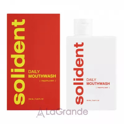 Solident Daily Mouthwash Pineapple Mint     