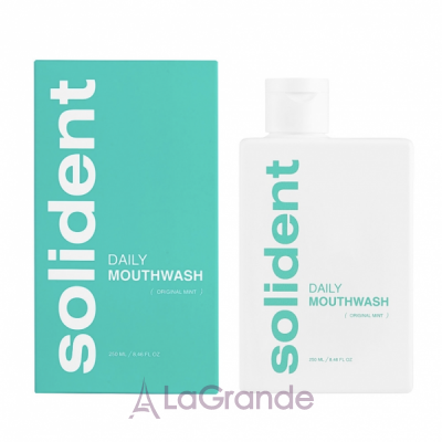 Solident Daily Mouthwash Original Mint     