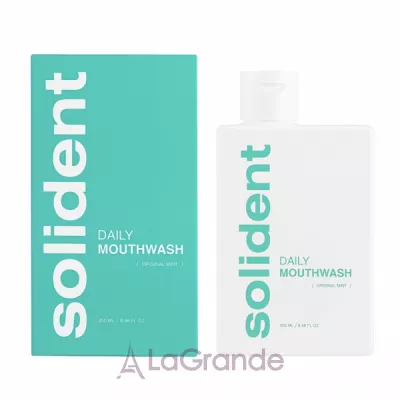 Solident Daily Mouthwash Original Mint     