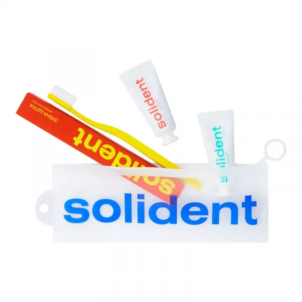 Solident Travel Kit Mint-Pineapple ����� ��� ����������� 