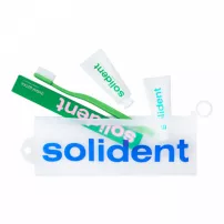 Solident Travel Kit Mint-Watermelon ����� ��� ����������� "����-�����" (toothbrush/1pc + toothpaste/2x25ml + bag)
