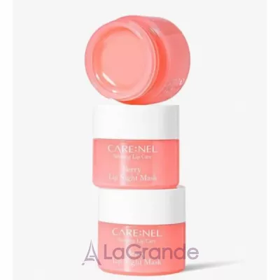 Carenel Berry Lip Night Mask 3set      () 3