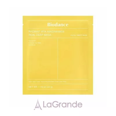 Biodance Radiant Vita Niacinamide Real Deep Mask    