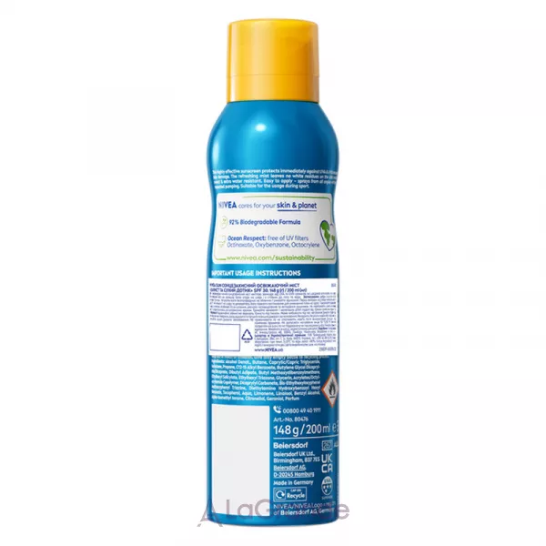 NIVEA Sun Protect & Care Dry Touch Refreshing Mist �������������� ���������� ���� 