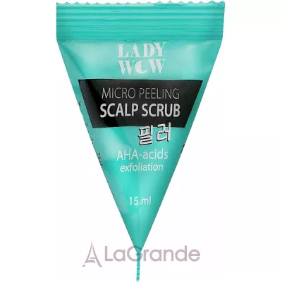 Lady Wow Micro Peeling Scalp Scrub -     AHA-