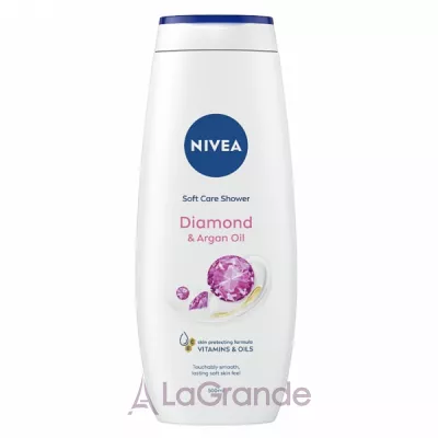 Nivea Diamond & Argan Oil Soft Care Shower -   