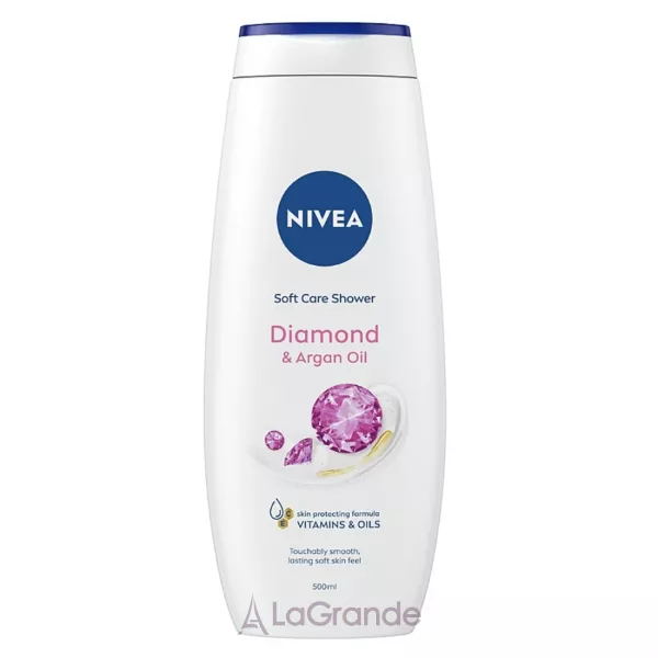 Nivea Diamond & Argan Oil Soft Care Shower ����-���� ��� ���� 