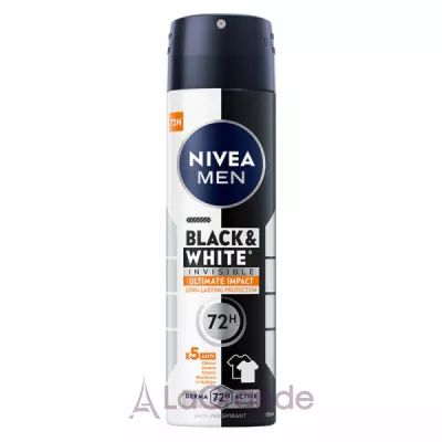 Nivea Black & White Invisible Ultimate Impact Anti-Perspirant - 