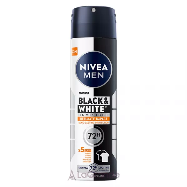 Nivea Black & White Invisible Ultimate Impact Anti-Perspirant ��������������-����� 