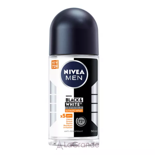 Nivea Black & White Invisible Ultimate Impact Anti-Perspirant ��������� �������������� 