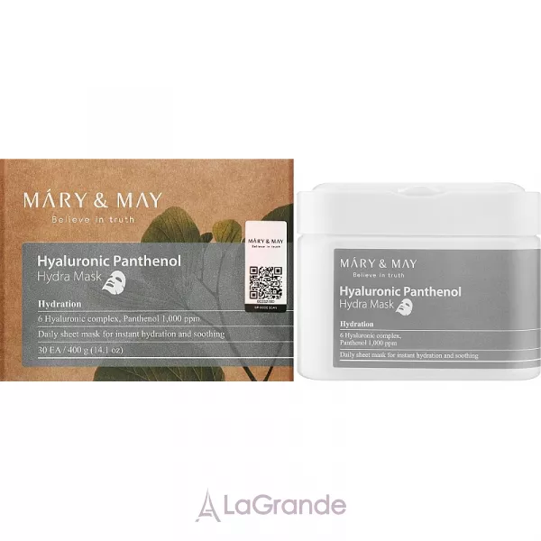 Mary & May Hyaluronic Panthenol Hydra Mask �������� ����� � ������������ �������� � ����������
