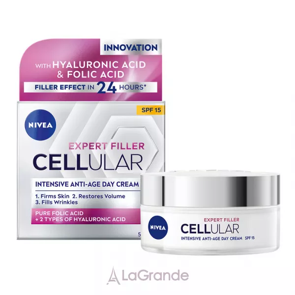 NIVEA Cellular Expert Filler Intensive Anti-Age Day Cream SPF15 ������� ���� ��� ���� SPF15
