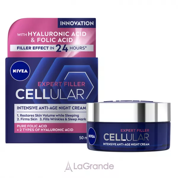 NIVEA Cellular Expert Filler Intensive Anti-Age Night Cream ������ ���� ��� ����